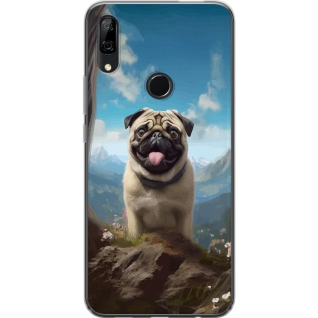 Mobilcover til Huawei P Smart Z med Glad Hund motiv