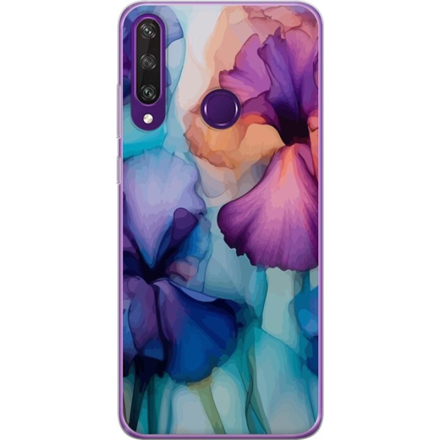 Mobilcover til Huawei Y6p med Magiske blomster motiv