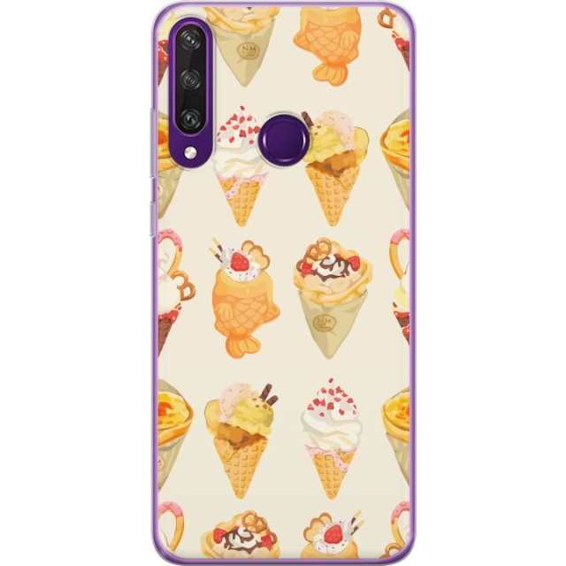 Mobilcover til Huawei Y6p med Glasagtigt motiv