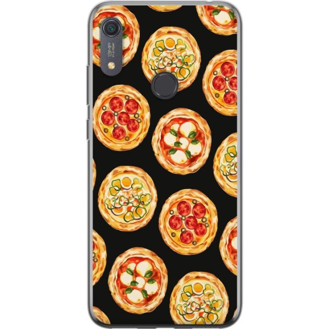 Mobilcover til Huawei Y6s (2019) med Pizza motiv