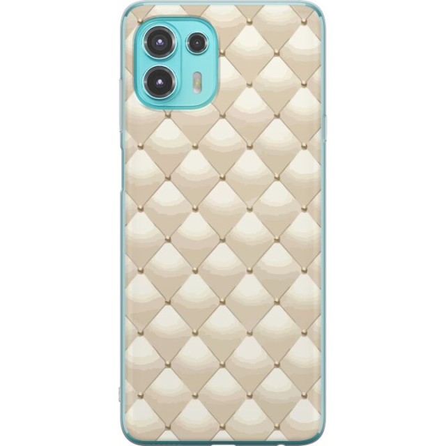 Mobilcover til Motorola Edge 20 Lite med Guldglans motiv
