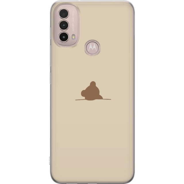 Mobilcover til Motorola Moto E40 med Nalle motiv