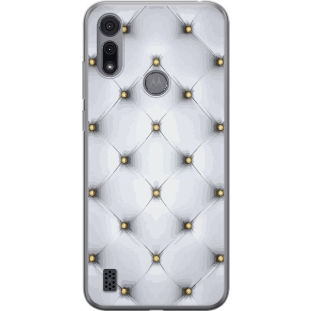 Mobilcover til Motorola Moto E6i med Luksuriøst motiv