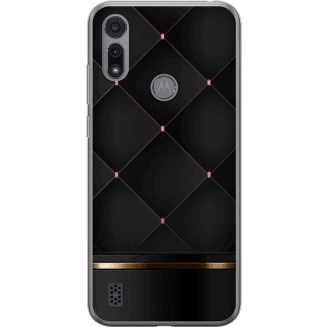 Mobilcover til Motorola Moto E6i med Luksuslinje motiv