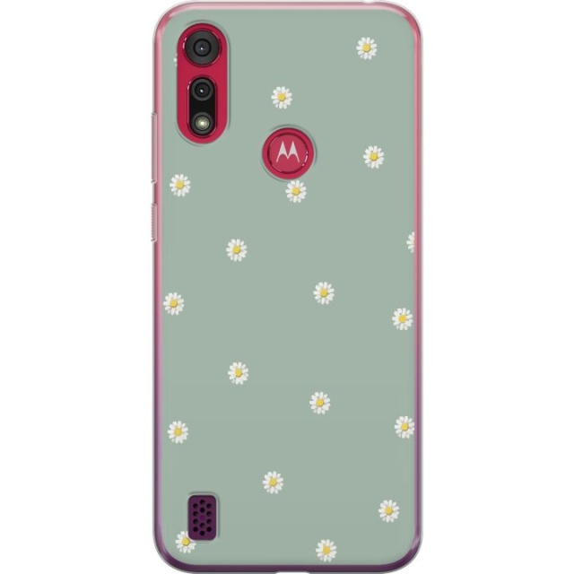 Mobilcover til Motorola Moto E6s (2020) med Præstekrave motiv