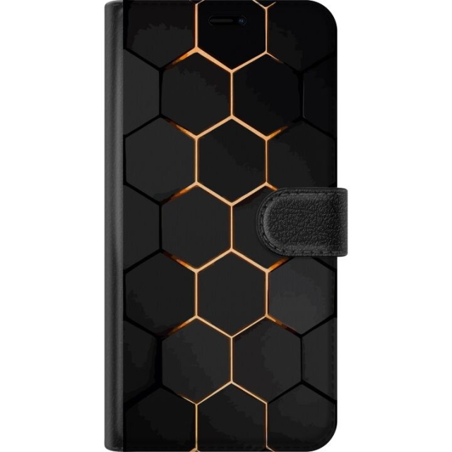 Tegnebogsetui til Motorola Edge 40 med Luksuriøst Mønster motiv