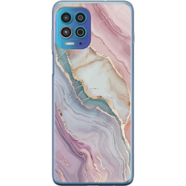 Mobilcover til Motorola Moto G100 med Marmor motiv