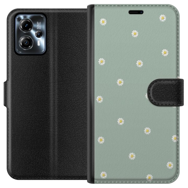 Tegnebogsetui til Motorola Moto G13 med Præstekrave motiv