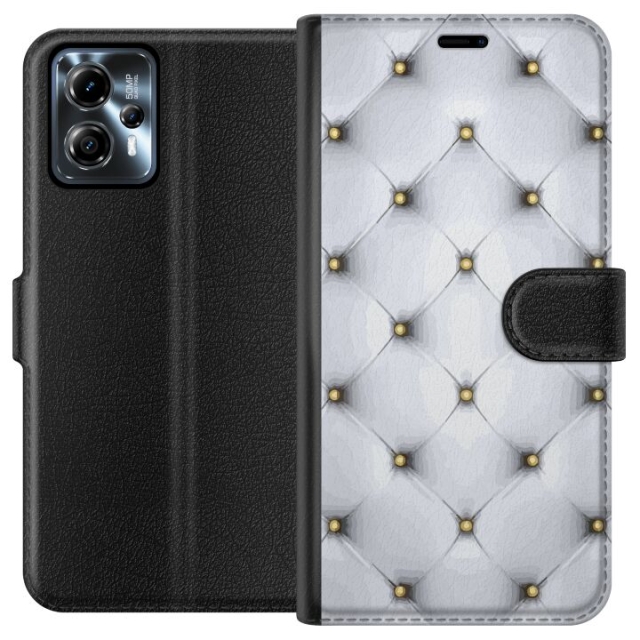 Tegnebogsetui til Motorola Moto G13 med Luksuriøst motiv