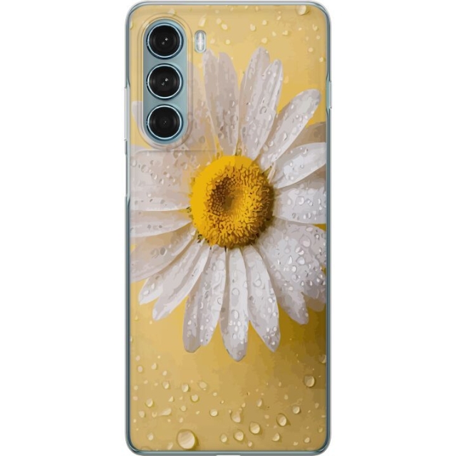 Mobilcover til Motorola Moto G200 5G med Porcelænsblomst motiv