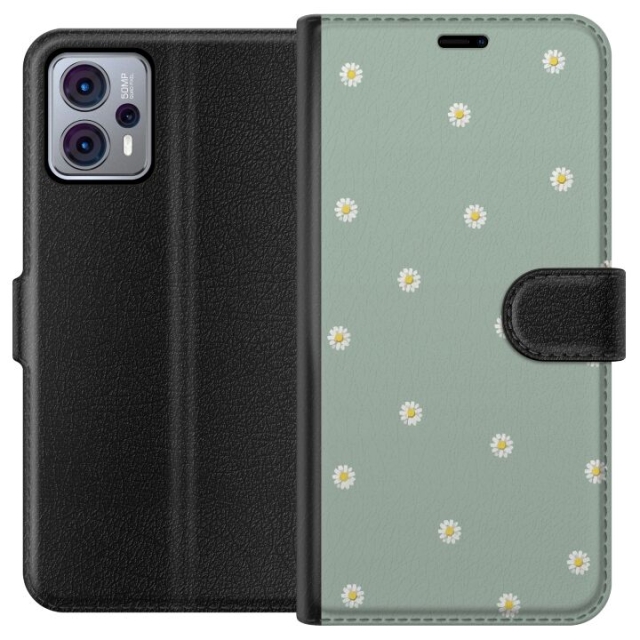 Tegnebogsetui til Motorola Moto G23 med Præstekrave motiv