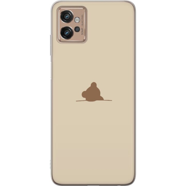 Mobilcover til Motorola Moto G32 med Nalle motiv