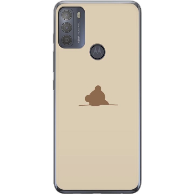 Mobilcover til Motorola Moto G50 med Nalle motiv