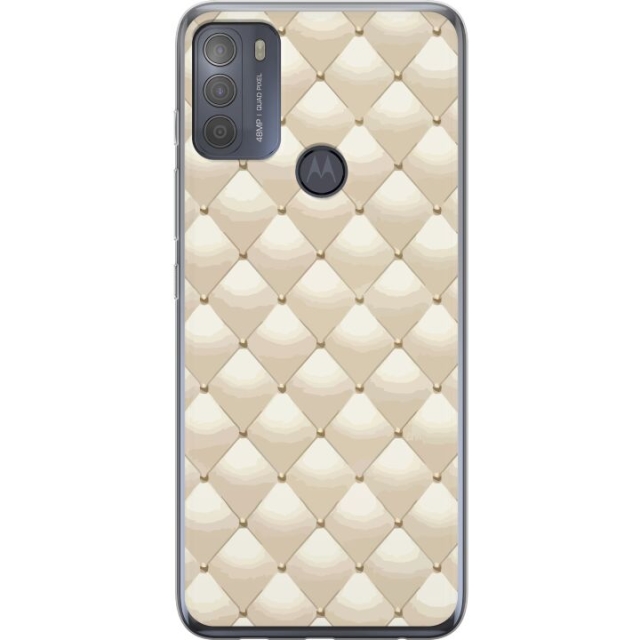 Mobilcover til Motorola Moto G50 med Guldglans motiv