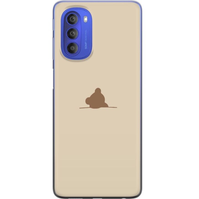 Mobilcover til Motorola Moto G51 5G med Nalle motiv