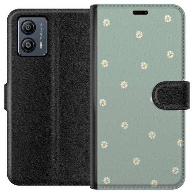 Tegnebogsetui til Motorola Moto G53 med Præstekrave motiv