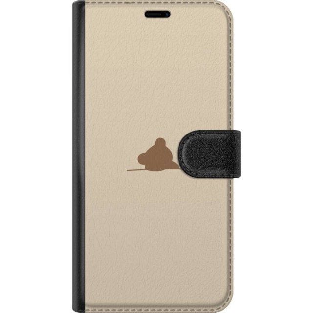 Tegnebogsetui til Motorola Moto G54 med Nalle motiv