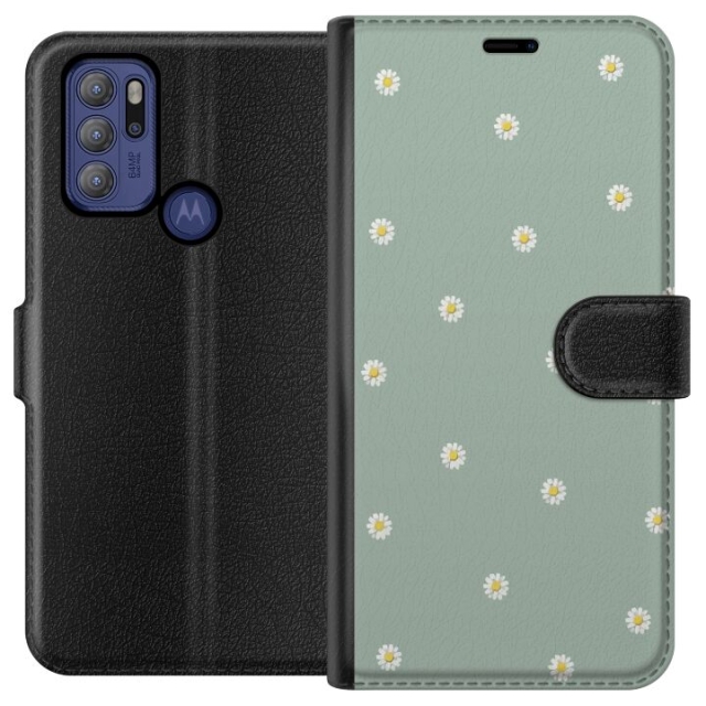 Tegnebogsetui til Motorola Moto G60S med Præstekrave motiv