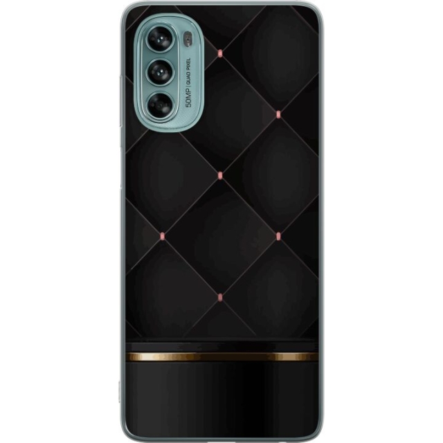 Mobilcover til Motorola Moto G62 5G med Luksuslinje motiv