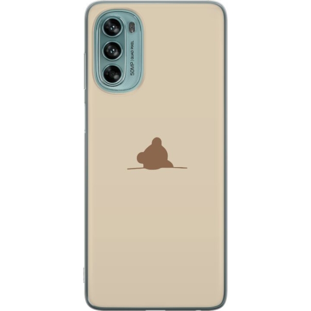Mobilcover til Motorola Moto G62 5G med Nalle motiv