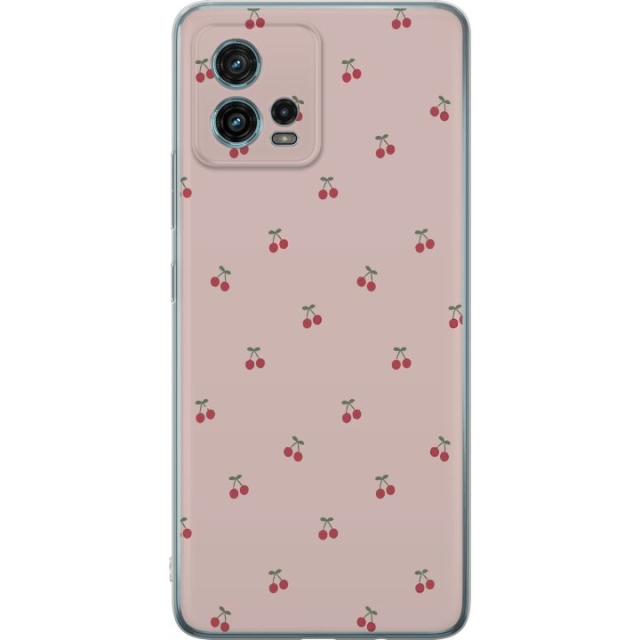 Mobilcover til Motorola Moto G72 med Kirsebær motiv