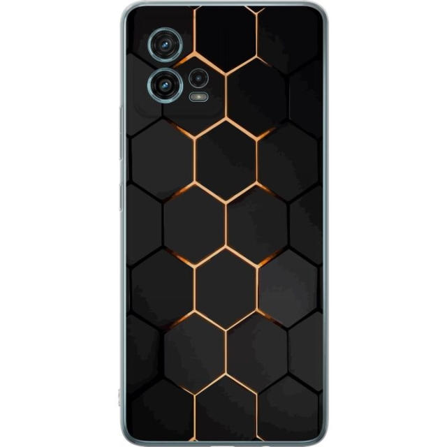 Mobilcover til Motorola Moto G72 med Luksuriøst Mønster motiv