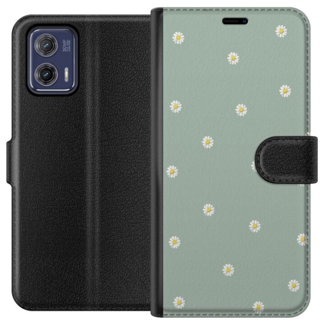 Tegnebogsetui til Motorola Moto G73 med Præstekrave motiv