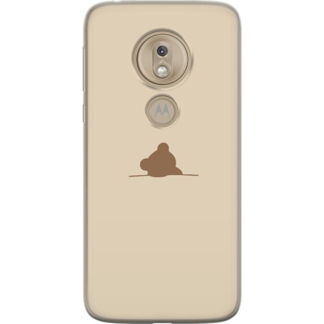 Mobilcover til Motorola Moto G7 Play med Nalle motiv