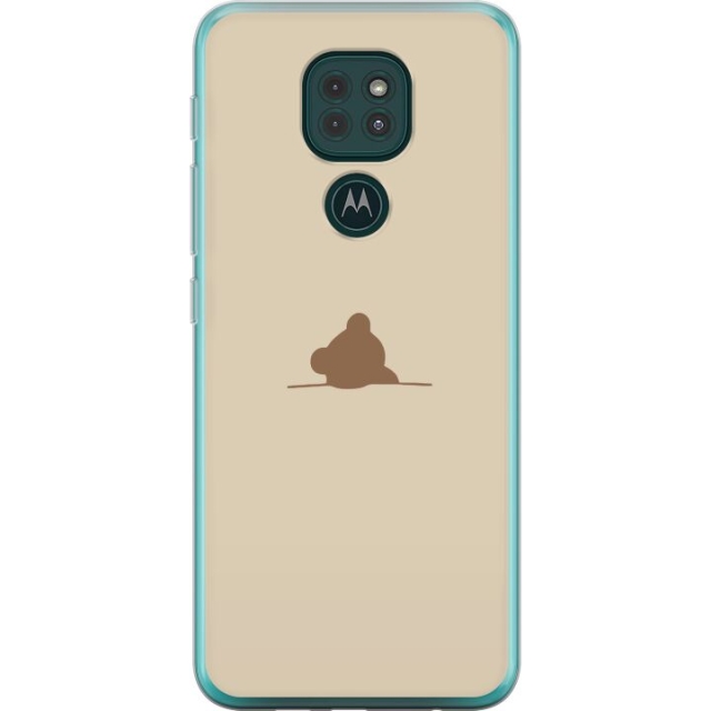 Mobilcover til Motorola Moto G9 Play med Nalle motiv
