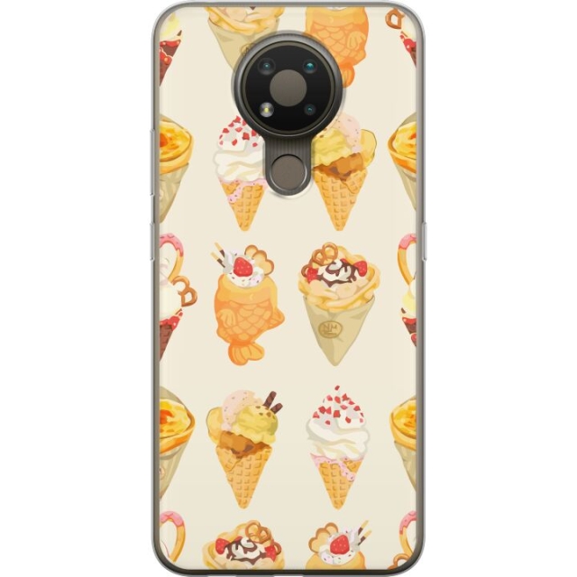 Mobilcover til Nokia 3.4 med Glasagtigt motiv