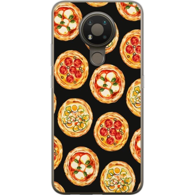 Mobilcover til Nokia 3.4 med Pizza motiv
