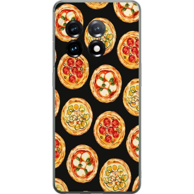 Mobilcover til OnePlus 11 med Pizza motiv