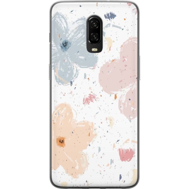 Mobilcover til OnePlus 6T med Blomster motiv