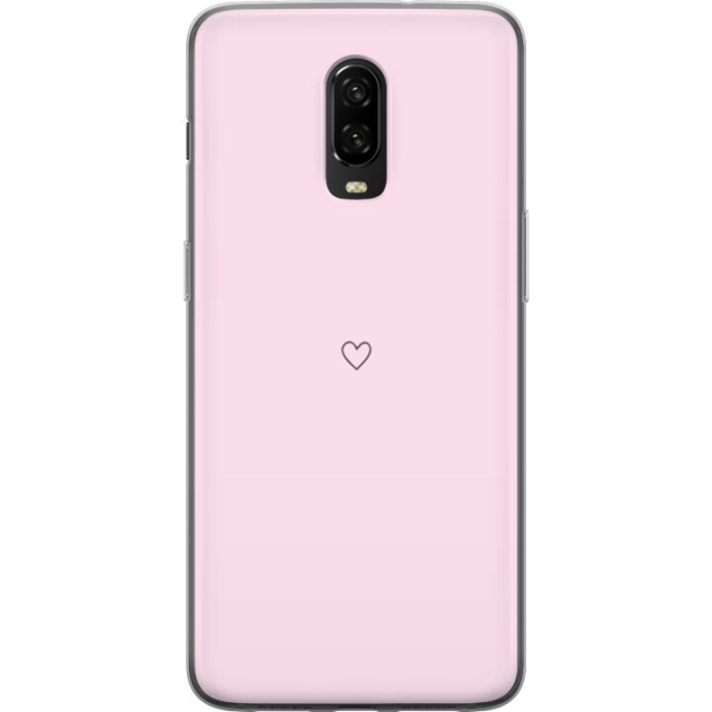 Mobilcover til OnePlus 6T med Hjerte motiv