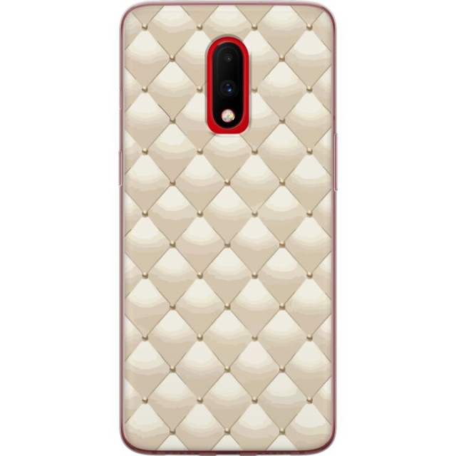 Mobilcover til OnePlus 7 med Guldglans motiv