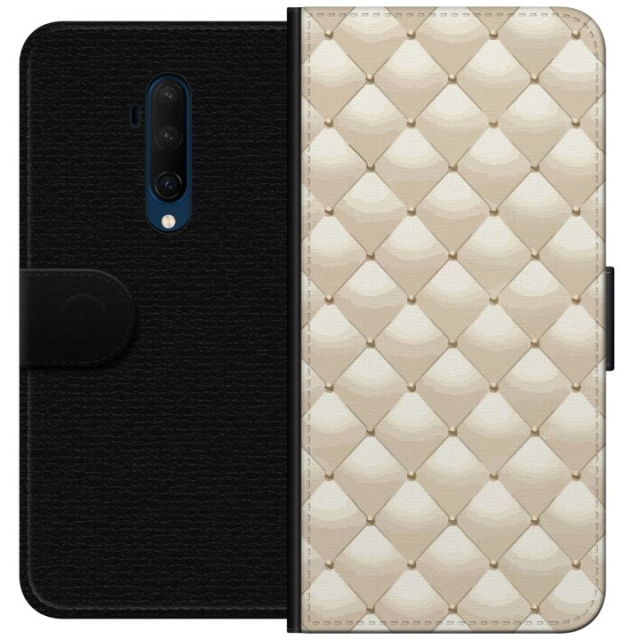 Tegnebogsetui til OnePlus 7T Pro med Guldglans motiv