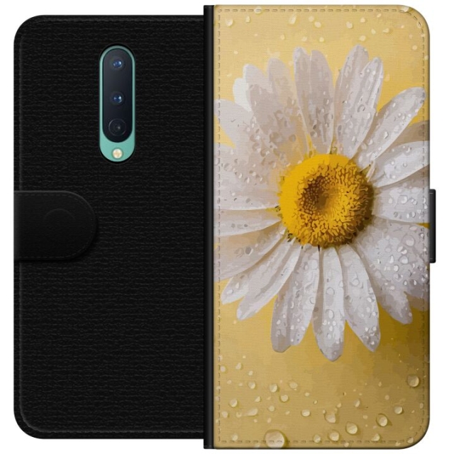 Tegnebogsetui til OnePlus 8 med Porcelænsblomst motiv