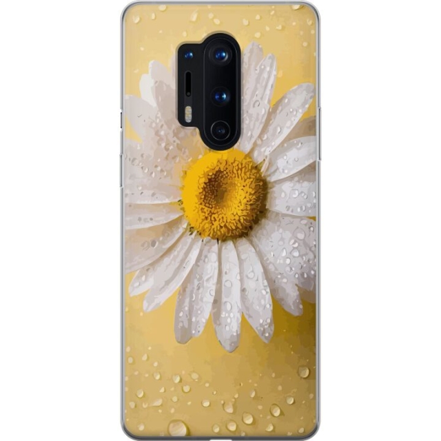 Mobilcover til OnePlus 8 Pro med Porcelænsblomst motiv