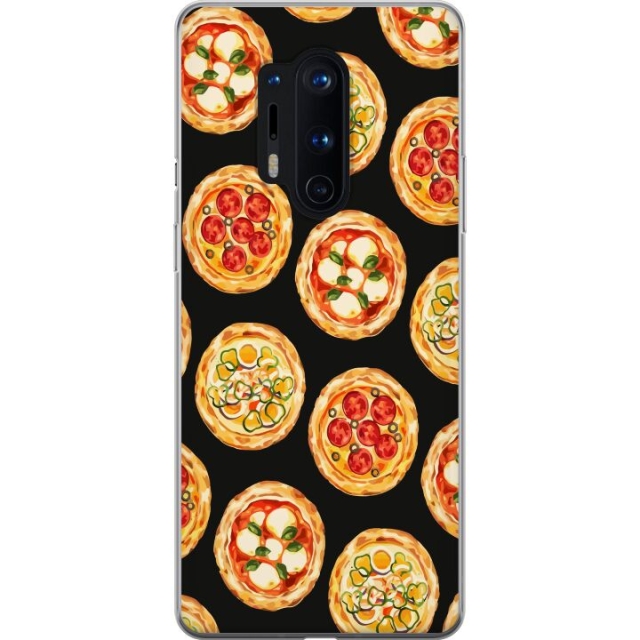 Mobilcover til OnePlus 8 Pro med Pizza motiv