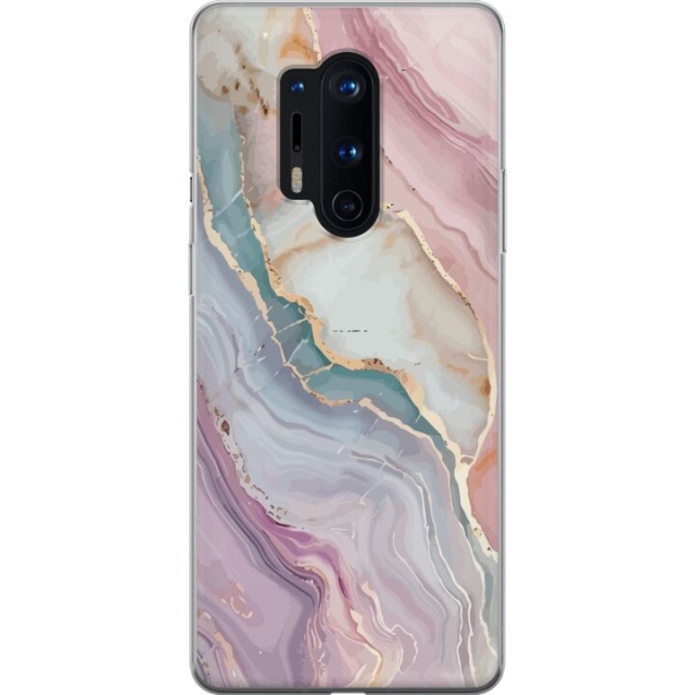 Mobilcover til OnePlus 8 Pro med Marmor motiv