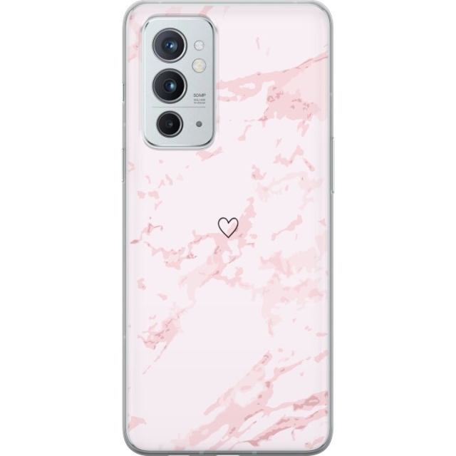 Mobilcover til OnePlus 9RT 5G med Rosa Hjerte motiv