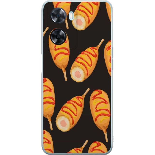 Mobilcover til OnePlus Nord N20 SE med Kyllingedrumstick motiv