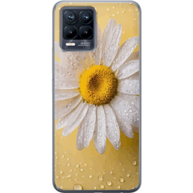 Mobilcover til Realme 8 med Porcelænsblomst motiv