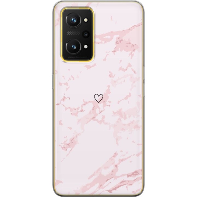 Mobilcover til Realme GT Neo 3T med Rosa Hjerte motiv