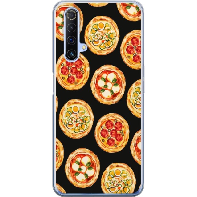 Mobilcover til Realme X50 5G med Pizza motiv