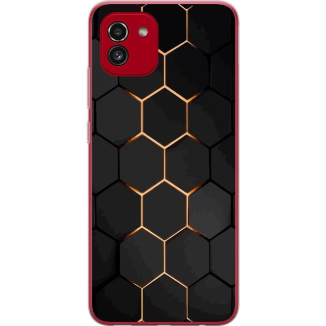 Mobilcover til Samsung Galaxy A03 med Luksuriøst Mønster motiv