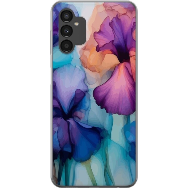 Mobilcover til Samsung Galaxy A04s med Magiske blomster motiv