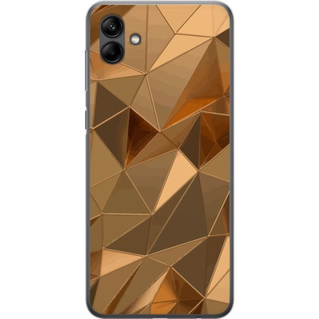 Mobilcover til Samsung Galaxy A05 med 3D Guld motiv