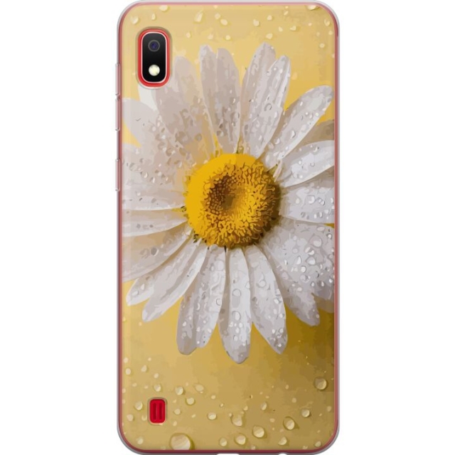 Mobilcover til Samsung Galaxy A10 med Porcelænsblomst motiv