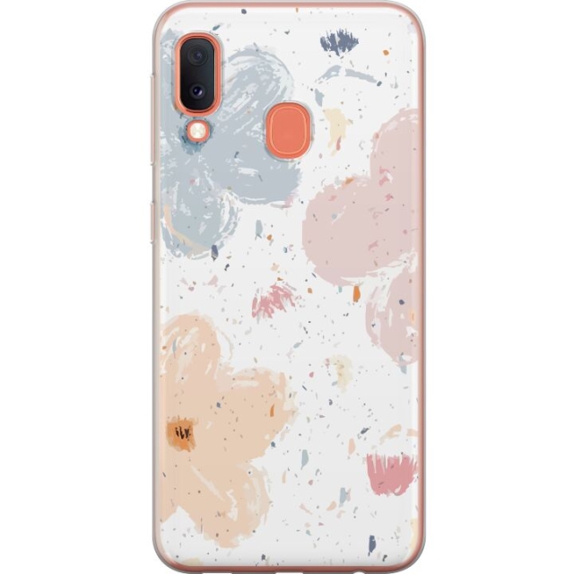 Mobilcover til Samsung Galaxy A20e med Blomster motiv